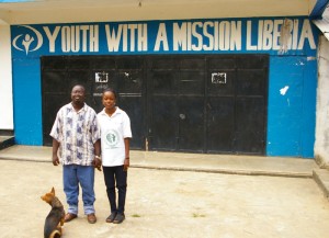 The YWAM office in Liberia where we met to discuss a partnership
