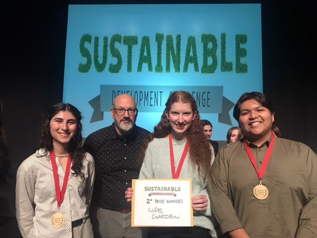Life Garden Team Wins Second Place in Sustainable Development Challenge!