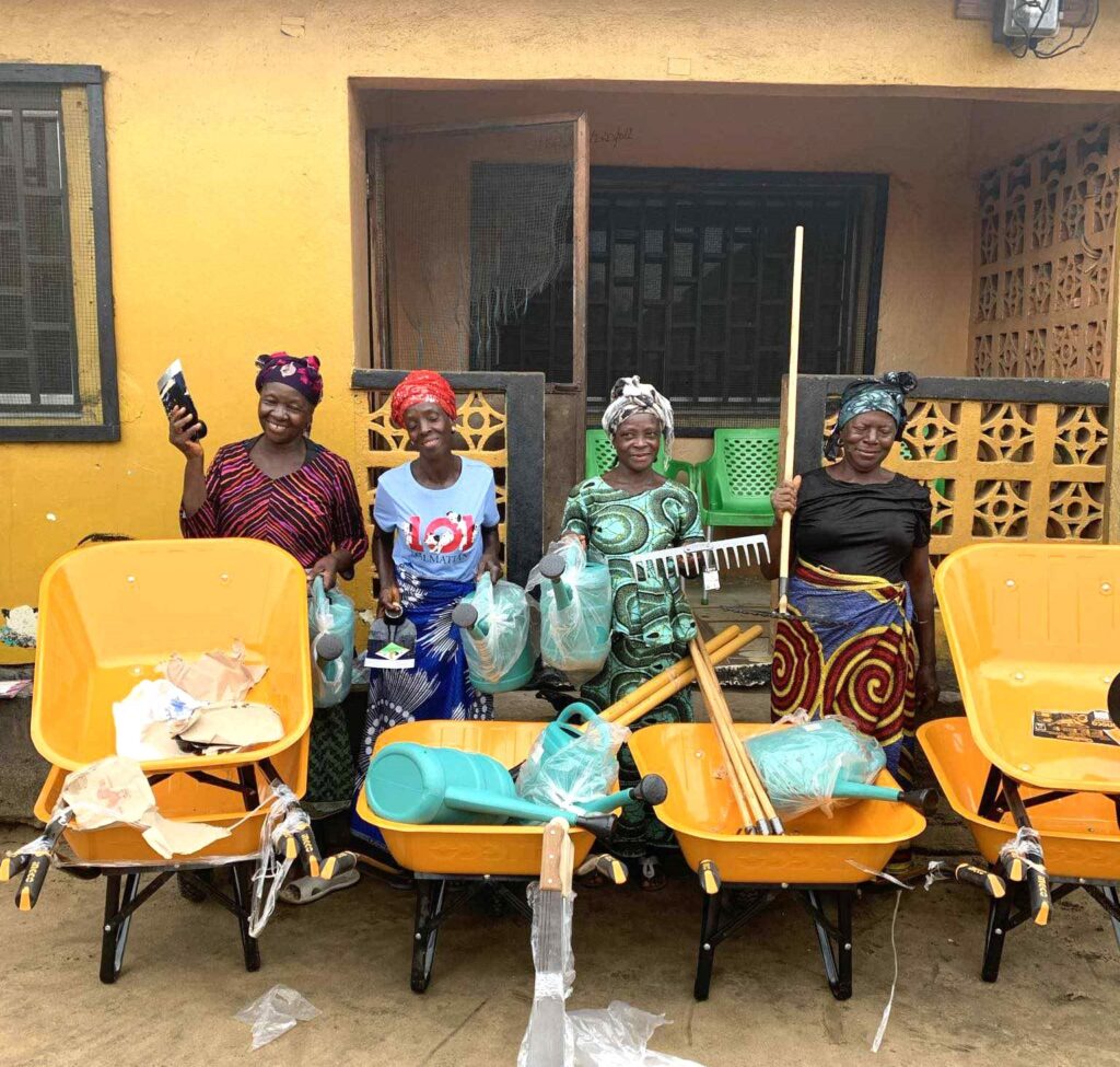 Empowering Widows with Seeds and Tools