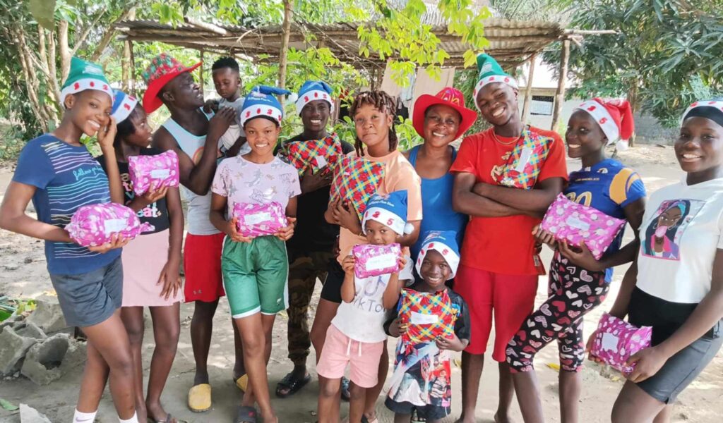 A Taste of Christmas in Liberia