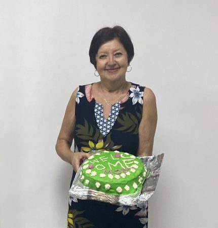 Benetta Made a Welcome Cake