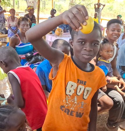 Joseph Boakai finds the treasured Golden Egg