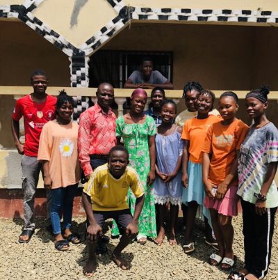 Ruth and Favor with Ma Esther Family Ruth and Favor with Ma Esther Family