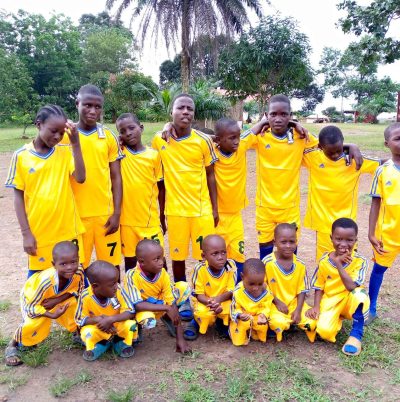 Samuel's Soccer Team 2022 with new jerseys