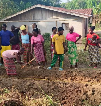 Women too are gardeners and work very hard